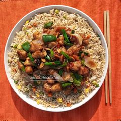 Restaurant Style Kung Pao Chicken😋🍛🇨🇳 A picture of Restaurant Style Kung Pao Chicken😋🍛🇨🇳.