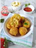 Rice ball cheesy quick melt