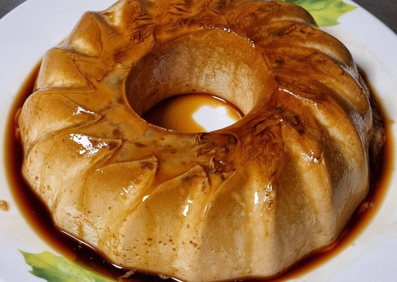 Flan de mascarpone