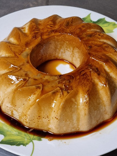 Una foto de Flan de mascarpone
