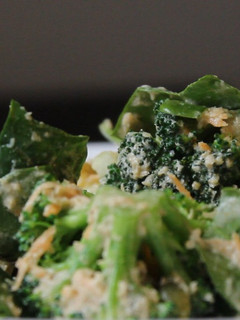Una foto de Ensalada de brócoli y zanahoria en 5 min