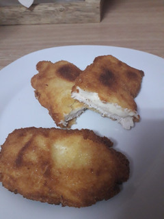 Una foto de Filetes villeroy o filetes con bechamel