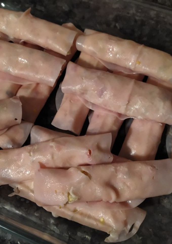 Una foto de Rollitos de pechuga de pavo