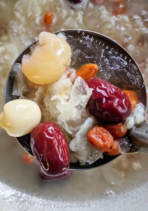 Foto resep Peach Gum Dessert