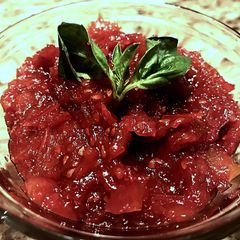 A picture of Sweet Tomato onion jam.