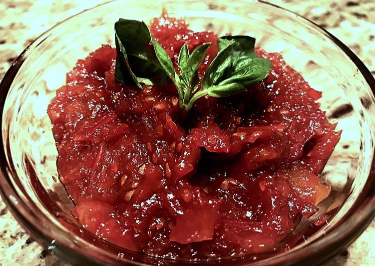 Recipe of Award-winning Sweet Tomato onion jam