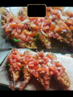 Foto resep Udang Bakar Sambal Tomat Segar