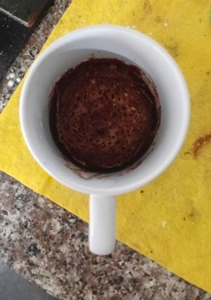 Una foto de Mug cake de chocolate