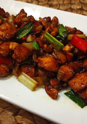 Foto resep Kungpao Chicken, Rasa Enak dan Otentik!