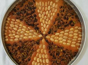 صورة لوصفة هريسة نبكية طعم راااائع 😋😋😋