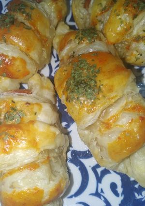 Foto resep Mini sausage croissant