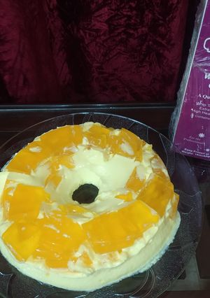 A picture of Fluffy & Creamy Mango Dessert ❤️.