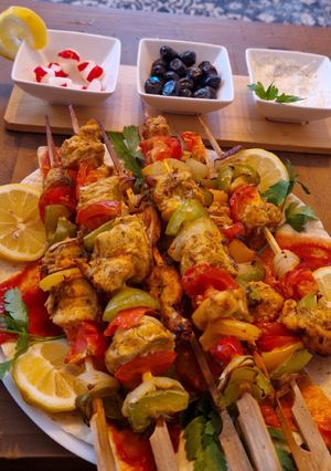 صورة لوصفة شيش طاووق 🍢