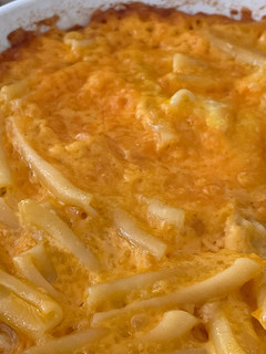 A picture of Tricia’s Mac & Cheese.
