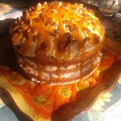 A picture of Pumpkin Torte.