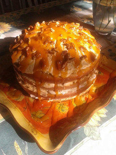 A picture of Pumpkin Torte.