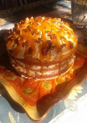 A picture of Pumpkin Torte.