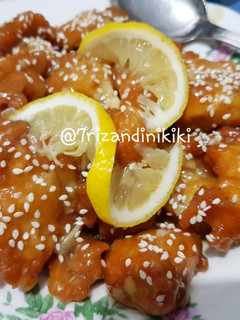 Foto resep Lemon chicken (ayam saus lemon)