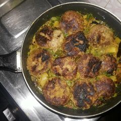 Raw banana kofta curry A picture of Raw banana kofta curry.