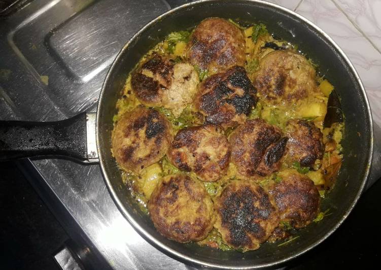 Recipe of Speedy Raw banana kofta curry