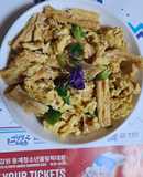 Tàu hũ ky xào trứng