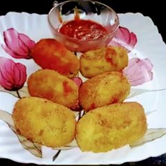 A picture of Baby Potato Bread Balls.