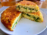 Tortilla de arroz rellena