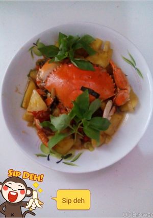 Foto resep Kepiting pedas asam manis,