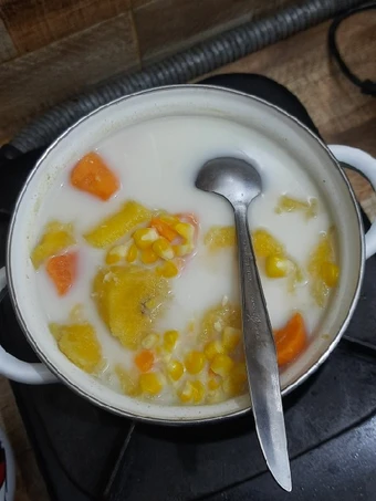 Langkah Gampang Membikin Resep  Kolak Fiber Creme yang Sempurna, Bisa Manjain Lidah