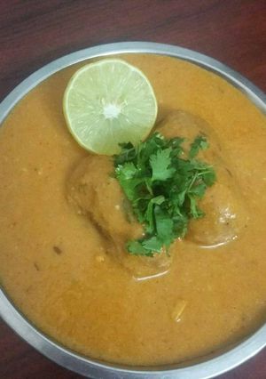 A picture of Malai kofta.