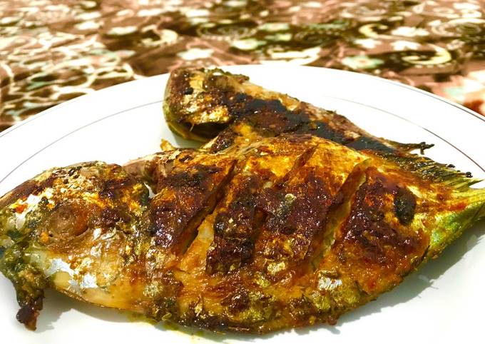 Ikan Bakar Teflon Bumbu Pedas Manis