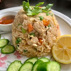 A picture of Chicken Fried Rice.