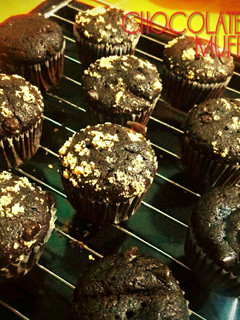 Foto resep Chocolate Custard Muffin