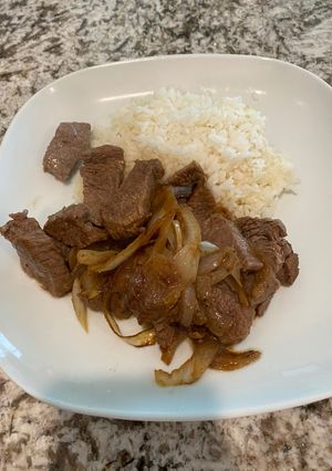 A picture of Sautee! Sirloin steak.