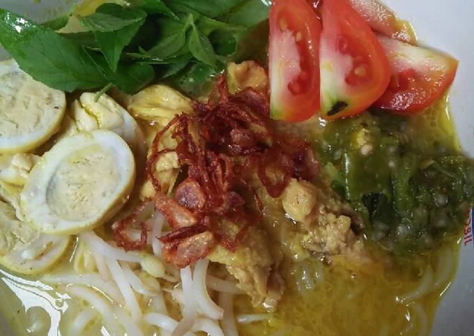 Resep Laksa ayam yang Enak Banget