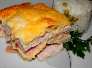 Rakott csirkemell recept fotója