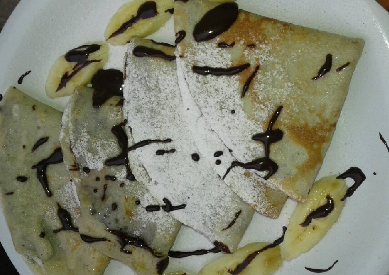 Banana crepe
