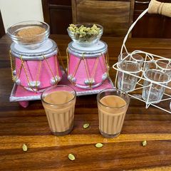 A picture of Masala Cardamom tea.