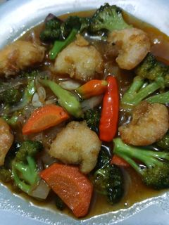 Foto resep Udang goreng tepung saus asam manis