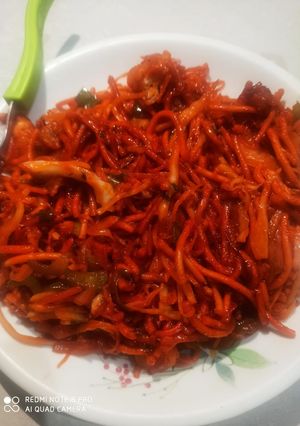 A picture of Chinese bhel.