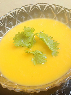A picture of Pumpkin soup.