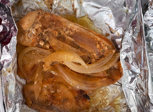 Una foto de Pescado al horno
