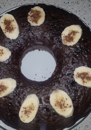 عکسی از دستور کیک شکلاتی و گردو