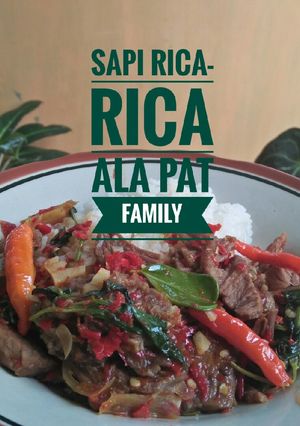 Foto resep Sapi Rica Rica tambah cabe mercon