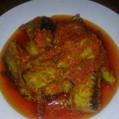 A picture of Tongkol masak merah # seafood festival#.