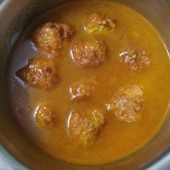 Lauki ke kofte A picture of Lauki ke kofte.