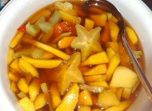 Foto resep Manisan buah mangga & belimbing