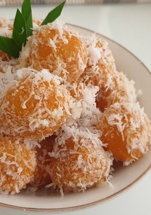 Foto resep Klepon ubi kuning 🍠