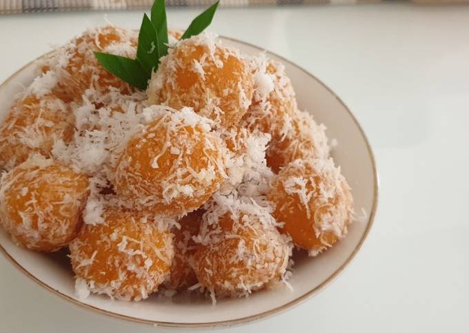 Cara Gampang Menyiapkan Klepon ubi kuning 🍠 yang Sempurna