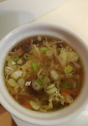 酸辣湯 的食譜成品照片